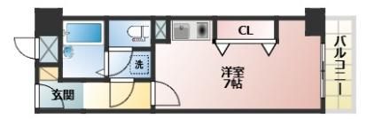 ミシガンハウス浜大津の間取り画像