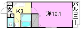 ミッキーロイヤル道後の間取り画像