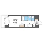 エステムコート難波WEST－SIDEVIIIエクシーナの間取り画像