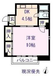 ルーエ霞町の間取り画像