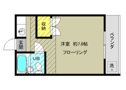 ヴィラAの間取り画像