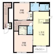 メルクマール Bの間取り画像