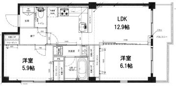 目白テラスドハウスの間取り画像