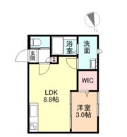 Alivio中太閤山の間取り画像