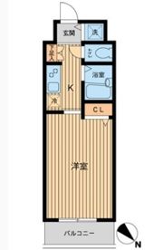 HF東神田レジデンスの間取り画像