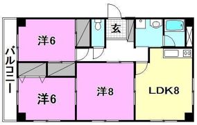 グランジュールの間取り画像