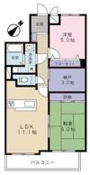 トーカンマンション高丘の間取り画像