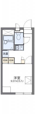 レオパレス葛城の間取り画像