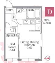 プラティーク馬込の間取り画像
