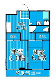 フォレストハイツの間取り画像