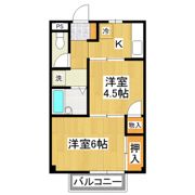 グリーンハイツKASUGAの間取り画像