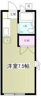 ローレル横濱壱番館の間取り画像