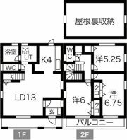 メゾン・プランドールの間取り画像