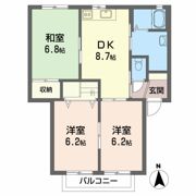 クレスト恵久美の間取り画像