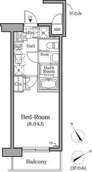 レジディア用賀の間取り画像