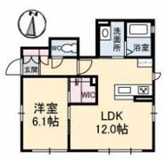 ラ・パルテール新屋敷Ⅲの間取り画像
