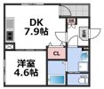 エスポワール林寺の間取り画像