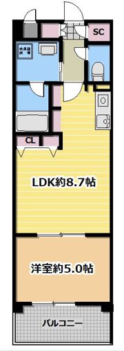 estageo関目高殿の間取り画像