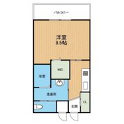 フェリーチェ新水前寺の間取り画像