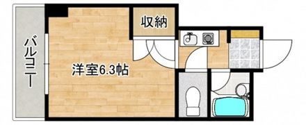エステート24東雲の間取り画像