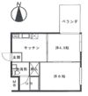 ハイツウエストンの間取り画像
