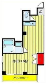 メゾンリヨの間取り画像