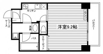 The MODERN 奉還町の間取り画像