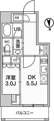 nidoSHIN-OKACHIMACHIの間取り画像