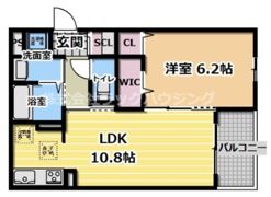 グランドール清水の間取り画像