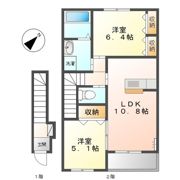 ツインズⅡ番館の間取り画像