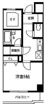 レシール ルナの間取り画像