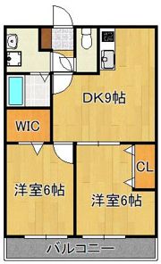 LEONE黒崎南の間取り画像