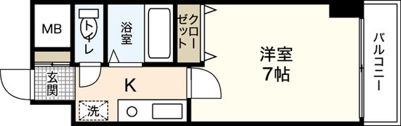 エスポアール楠木の間取り画像