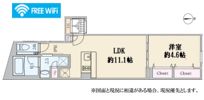 Reve Residence 高輪の間取り画像