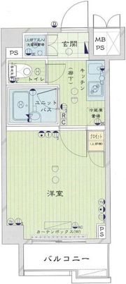 ルーブル多摩川弐番館の間取り画像