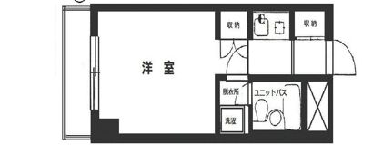 ライオンズマンション新宿東公園の間取り画像