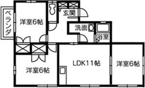 平井コーポの間取り画像