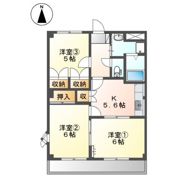 エトワール横割の間取り画像