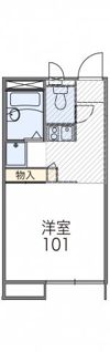 レオパレス川島の間取り画像