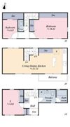 用賀3丁目戸建の間取り画像