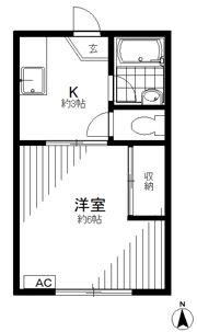 サンシティペガサスの間取り画像