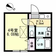 ベイルーム弘明寺Ⅰの間取り画像