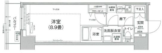 アイルノヴェル駒込の間取り画像