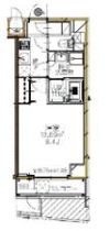 S－RESIDENCE新宿イーストの間取り画像