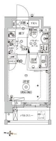 クレイシア西横浜グランカリテの間取り画像