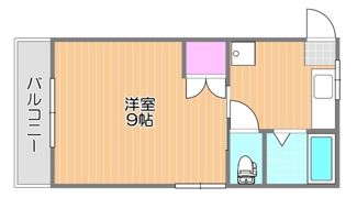 ラ・パルテール福富 弐番館の間取り画像