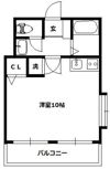 レジデンス西堀の間取り画像