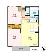 アネシス A 大泉町の間取り画像