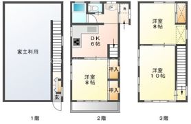 遠山様貸家 2F・の間取り画像
