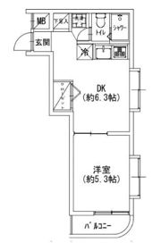 サクセスMの間取り画像